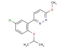 3-(5-chloro-2-isopropoxyphenyl)-6-methoxypyridazine