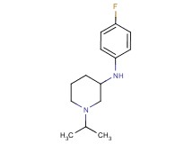 N-(4-fluorophenyl)-1-isopropyl-3-piperidinamine