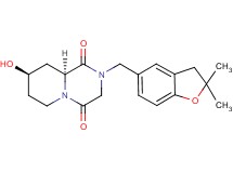 (8R*,9aS*)-2-[(2,2-dimethyl-2,3-dihydro-1-benzofuran-5-yl)methyl]-8-hydroxytetrahydro-2H-pyrido[1,2-a]pyrazine-1,4(3H,6H)-dione