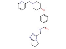 N-(6,7-dihydro-5H-pyrrolo[2,1-c][1,2,4]triazol-3-ylmethyl)-4-{[1-(2-pyridinylmethyl)-4-piperidinyl]oxy}benzamide