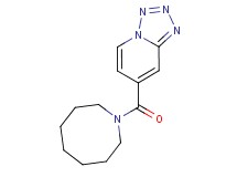 7-(azocan-1-ylcarbonyl)tetrazolo[1,5-a]pyridine