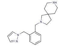 2-[2-(1H-pyrazol-1-ylmethyl)benzyl]-2,8-diazaspiro[4.5]decane dihydrochloride
