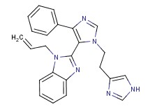 1-allyl-2-{1-[2-(1H-imidazol-4-yl)ethyl]-4-phenyl-1H-imidazol-5-yl}-1H-benzimidazole