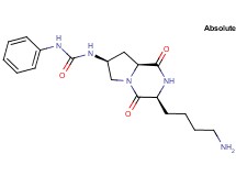 N-[(3S,7S,8aS)-3-(4-aminobutyl)-1,4-dioxooctahydropyrrolo[1,2-a]pyrazin-7-yl]-N'-phenylurea