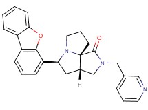 (3aS*,5S*,9aS*)-5-dibenzo[b,d]furan-4-yl-2-(3-pyridinylmethyl)hexahydro-7H-pyrrolo[3,4-g]pyrrolizin-1(2H)-one