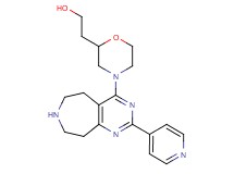 2-[4-(2-pyridin-4-yl-6,7,8,9-tetrahydro-5H-pyrimido[4,5-d]azepin-4-yl)morpholin-2-yl]ethanol