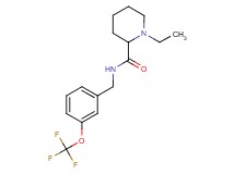 1-ethyl-N-[3-(trifluoromethoxy)benzyl]piperidine-2-carboxamide