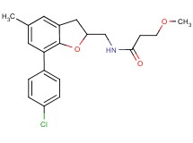 N-{[7-(4-chlorophenyl)-5-methyl-2,3-dihydro-1-benzofuran-2-yl]methyl}-3-methoxypropanamide