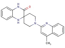 1-(4-methyl-2-quinolinyl)-1',4'-dihydro-3'H-spiro[piperidine-4,2'-quinoxalin]-3'-one