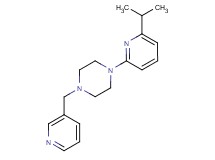 1-(6-isopropylpyridin-2-yl)-4-(pyridin-3-ylmethyl)piperazine