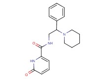 6-oxo-N-(2-phenyl-2-piperidin-1-ylethyl)-1,6-dihydropyridine-2-carboxamide