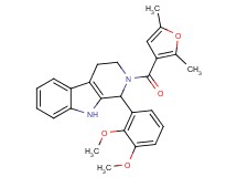 1-(2,3-dimethoxyphenyl)-2-(2,5-dimethyl-3-furoyl)-2,3,4,9-tetrahydro-1H-beta-carboline
