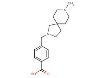 4-[(8-methyl-2,8-diazaspiro[4.5]dec-2-yl)methyl]benzoic acid