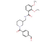 N-{[1-(4-formylbenzoyl)-3-piperidinyl]methyl}-2,3-dimethoxybenzamide