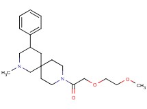 9-[(2-methoxyethoxy)acetyl]-2-methyl-4-phenyl-2,9-diazaspiro[5.5]undecane