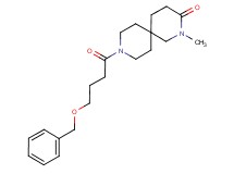 9-[4-(benzyloxy)butanoyl]-2-methyl-2,9-diazaspiro[5.5]undecan-3-one