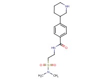 N-{2-[(dimethylamino)sulfonyl]ethyl}-4-piperidin-3-ylbenzamide