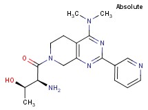 (2R,3S)-3-amino-4-[4-(dimethylamino)-2-pyridin-3-yl-5,8-dihydropyrido[3,4-d]pyrimidin-7(6H)-yl]-4-oxobutan-2-ol