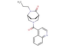 (1S*,5R*)-6-propyl-3-(4-quinolinylcarbonyl)-3,6-diazabicyclo[3.2.2]nonan-7-one