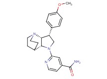 2-[(3R*,3aR*,7aR*)-3-(4-methoxyphenyl)hexahydro-4,7-ethanopyrrolo[3,2-b]pyridin-1(2H)-yl]isonicotinamide