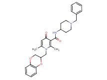 N-(1-benzyl-4-piperidinyl)-1-(2,3-dihydro-1,4-benzodioxin-2-ylmethyl)-2,6-dimethyl-4-oxo-1,4-dihydro-3-pyridinecarboxamide