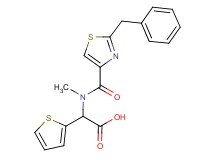 [[(2-benzyl-1,3-thiazol-4-yl)carbonyl](methyl)amino](2-thienyl)acetic acid