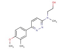 2-[[6-(4-methoxy-3-methylphenyl)pyridazin-3-yl](methyl)amino]ethanol