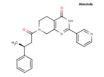 7-[(3S)-3-phenylbutanoyl]-2-pyridin-3-yl-5,6,7,8-tetrahydropyrido[3,4-d]pyrimidin-4(3H)-one