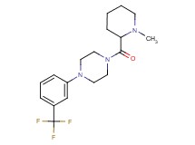 1-[(1-methylpiperidin-2-yl)carbonyl]-4-[3-(trifluoromethyl)phenyl]piperazine