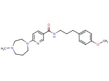 N-[3-(4-methoxyphenyl)propyl]-6-(4-methyl-1,4-diazepan-1-yl)nicotinamide