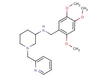 1-(2-pyridinylmethyl)-N-(2,4,5-trimethoxybenzyl)-3-piperidinamine