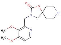 3-[(3,4-dimethoxy-2-pyridinyl)methyl]-1-oxa-3,8-diazaspiro[4.5]decan-2-one dihydrochloride