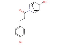 (8-syn)-3-[3-(4-hydroxyphenyl)propanoyl]-3-azabicyclo[3.2.1]octan-8-ol