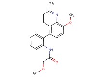 2-methoxy-N-[2-(8-methoxy-2-methylquinolin-5-yl)phenyl]acetamide
