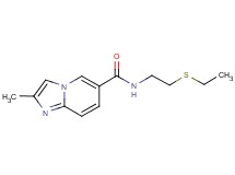 N-[2-(ethylthio)ethyl]-2-methylimidazo[1,2-a]pyridine-6-carboxamide