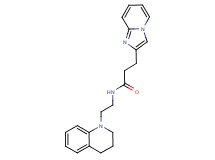 N-[2-(3,4-dihydroquinolin-1(2H)-yl)ethyl]-3-imidazo[1,2-a]pyridin-2-ylpropanamide