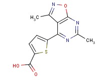 5-(3,6-dimethylisoxazolo[5,4-d]pyrimidin-4-yl)thiophene-2-carboxylic acid