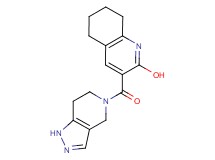 3-(1,4,6,7-tetrahydro-5H-pyrazolo[4,3-c]pyridin-5-ylcarbonyl)-5,6,7,8-tetrahydro-2-quinolinol