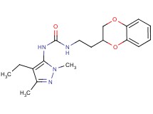 N-[2-(2,3-dihydro-1,4-benzodioxin-2-yl)ethyl]-N'-(4-ethyl-1,3-dimethyl-1H-pyrazol-5-yl)urea