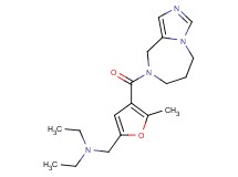 N-{[4-(6,7-dihydro-5H-imidazo[1,5-a][1,4]diazepin-8(9H)-ylcarbonyl)-5-methyl-2-furyl]methyl}-N-ethylethanamine