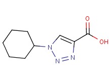 1-cyclohexyl-1H-1,2,3-triazole-4-carboxylic acid