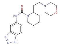 N-1H-1,2,3-benzotriazol-5-yl-2-(2-morpholin-4-ylethyl)piperidine-1-carboxamide
