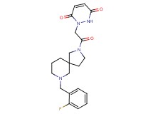 1-{2-[7-(2-fluorobenzyl)-2,7-diazaspiro[4.5]dec-2-yl]-2-oxoethyl}-1,2-dihydro-3,6-pyridazinedione