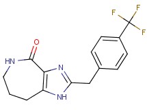 2-[4-(trifluoromethyl)benzyl]-5,6,7,8-tetrahydroimidazo[4,5-c]azepin-4(1H)-one