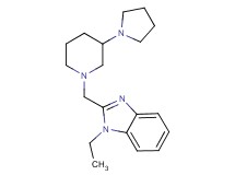 1-ethyl-2-{[3-(1-pyrrolidinyl)-1-piperidinyl]methyl}-1H-benzimidazole