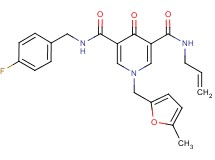 N-allyl-N'-(4-fluorobenzyl)-1-[(5-methyl-2-furyl)methyl]-4-oxo-1,4-dihydro-3,5-pyridinedicarboxamide