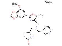 (5S)-5-{[{[2-(7-methoxy-1,3-benzodioxol-5-yl)-5-methyl-1,3-oxazol-4-yl]methyl}(3-pyridinylmethyl)amino]methyl}-2-pyrrolidinone