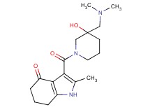 3-({3-[(dimethylamino)methyl]-3-hydroxy-1-piperidinyl}carbonyl)-2-methyl-1,5,6,7-tetrahydro-4H-indol-4-one
