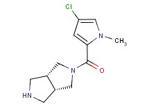 (3aR*,6aS*)-2-[(4-chloro-1-methyl-1H-pyrrol-2-yl)carbonyl]octahydropyrrolo[3,4-c]pyrrole