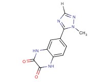 6-(1-methyl-1H-1,2,4-triazol-5-yl)-1,4-dihydroquinoxaline-2,3-dione